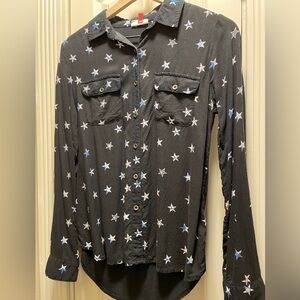 GENTLY WORN BUTTON FRONT BLOUSE